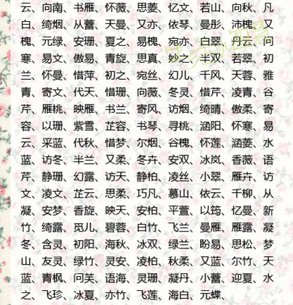 给男孩起一个温文儒雅的名字，可以试试三点水的字