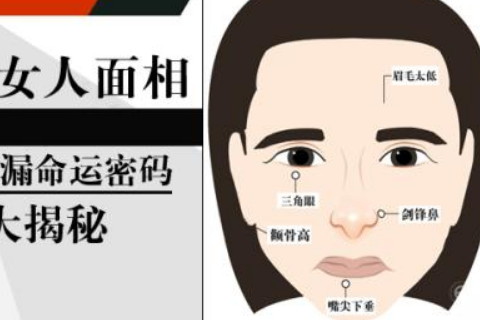 本文风水堂：女人刻薄面相克夫女人面相有哪些特征